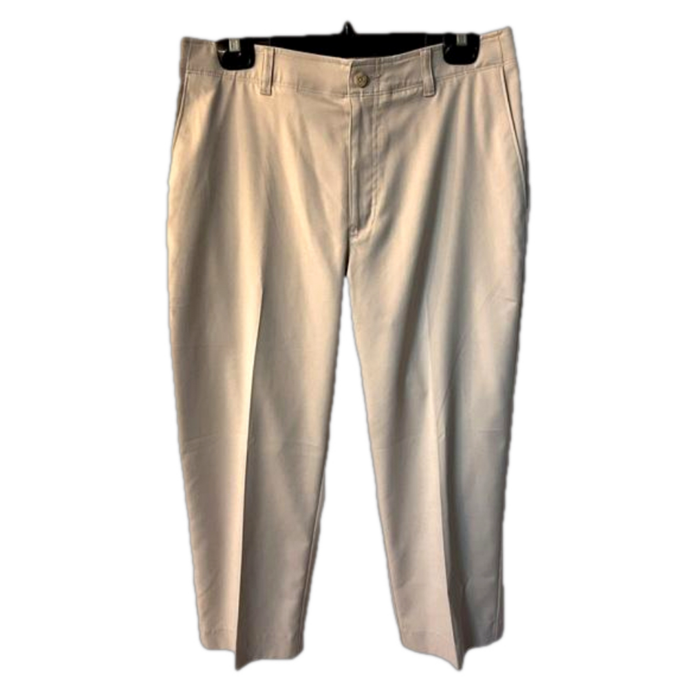 PGA Tour golf pants size 34 x 30 (rehemmed 34 x 25) Perfect to alter to shorts